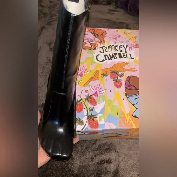 Jeffrey Campbell Visionary Mid-calf stiletto boot - Picture 2 of 7